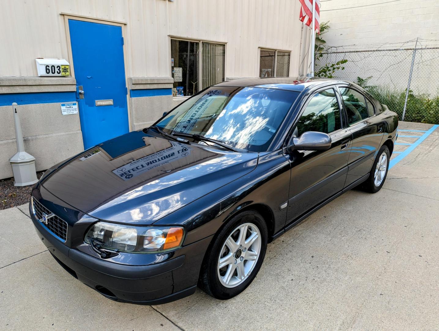 2002 Black Metallic /Black Leather Volvo S60 (YV1RS58D122) with an 2.4L I5 F 20V engine, Automatic transmission, located at 603 Amelia Street, Plymouth, MI, 48170, (734) 459-5520, 42.378841, -83.464546 - Vehicles shown by appointment - Please call ahead - 734-459-5520, text 734-658-4573 or contact us via our web site at: http://www.selectmotors.com for complete Inventory, Photos, Videos and FREE Carfax Reports. 2002 Volvo S60 2.4T, Black Sapphire Metallic with Black leather interior, 54K miles. S - Photo#0